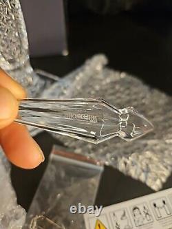NEW Pair Waterford Crystal TARA Candelabra Candlestick Prisms 10 Candle Holders