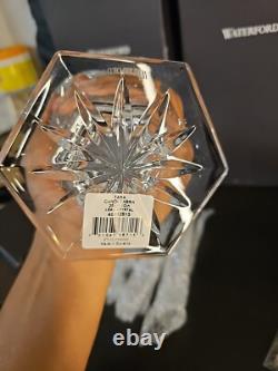 NEW Pair Waterford Crystal TARA Candelabra Candlestick Prisms 10 Candle Holders