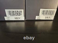 NEW Pair Waterford Crystal TARA Candelabra Candlestick Prisms 10 Candle Holders
