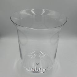 NEW PartyLite Seville Clear Hurricane Glass Replacement Candle Holder Verona