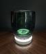 New Glassybaby Pond Hand Blown Glass Candle Votive Holder Dark Green? Made Usa