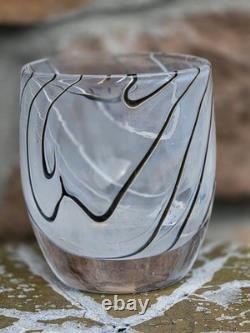 NIB STYLISH Glassybaby Blown Glass Candle Holder