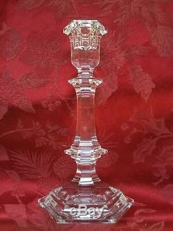 Near FLAWLESS Exquisite BACCARAT Crystal VERSAILLES CANDLESTICK CANDLE HOLDER