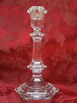 Near FLAWLESS Exquisite BACCARAT Crystal VERSAILLES CANDLESTICK CANDLE HOLDER