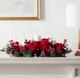 Nearly Natural 4659 Hydrangea Holiday Candelabrum Centerpiece