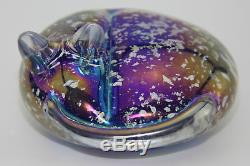 Neo Art Glass British handmade ashes in glass memorial glass by K. Heaton