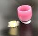 New Glassybaby Bff Votive Candle Holder Glass Glassy Baby Candle Holder Pink