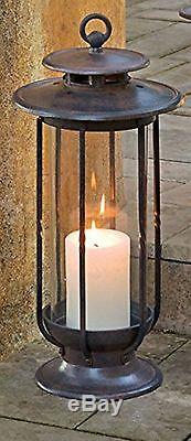 New Lantern Candle Hurricane Holder Lamp Glass Tall Home Resort Decor Large Bar
