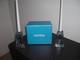 New Nambe Fountain Candlesticks Modern Glass Candle Holders