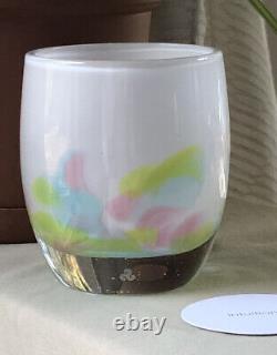 New glassybaby intuition Hand Blown Glass Candle Votive 2022 Limited Edition