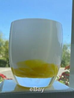 ONE RARE GLASSYBABY- BUTTERCUP (RETIRED) Votive Candle Holder- Brand NEW