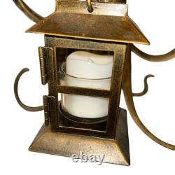 Octopus Centerpiece Candleholders Glass Lantern Coastal 14x18 Beach Decor