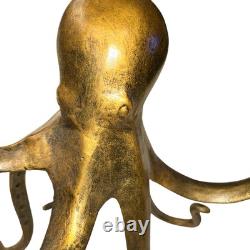 Octopus Centerpiece Candleholders Glass Lantern Coastal 14x18 Beach Decor
