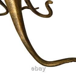 Octopus Centerpiece Candleholders Glass Lantern Coastal 14x18 Beach Decor