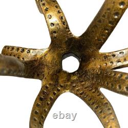 Octopus Centerpiece Candleholders Glass Lantern Coastal 14x18 Beach Decor