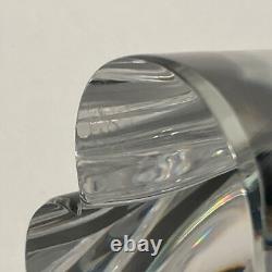 PAIR Vintage Baccarat Aladin Crystal Glass Candle Holders ca 1950s EXCELLENT