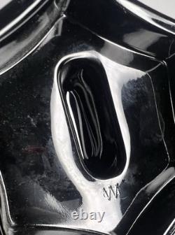 PAIR of Vintage Westmoreland Opaque Black Glass Koi Fish Candle Holders 9.75