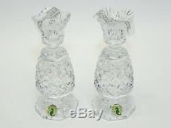 PAIR of WATERFORD CRYSTAL HOSPITALITY CANDLESTICK 6 NEW IN BOX