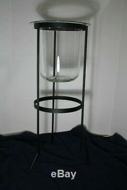 PARTYLITE Seville 3-Wick Glass CANDLE HOLDER (just Glass)