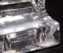 PR. VTG SIGNED BACCARAT CRYSTAL ART GLASS Gairland CANDLE HOLDERS Flawless