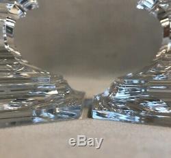 PV04259 Vintage Clear Baccarat Crystal VERSAILLES Candle Stick Pair- 9