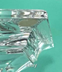 Pair Baccarat France 9 Crystal Candlestick Candle Holders Harcourt Versailles