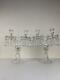 Pair Of Magnificent Candelabra/candle Holder In The Manner Of Baccarat French