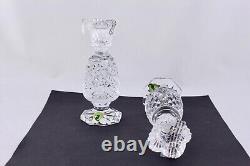 Pair Of Waterford Crystal 6 Hospitality Candlesticks New