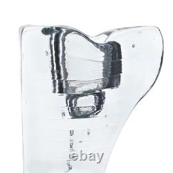 Pair VTG Kosta Boda Kjell Engman Sweethearts Glass Candle Holders Swedish 12