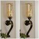 Pair Xl Home Decor Wall Sconce Fixture Candle Holders