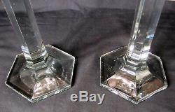 Pair of 16 Heisey Classic Candelabras Candlesticks Candleholders