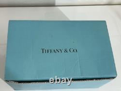 Pair of 2 Tiffany & Co Koi Dolphin Fish Crystal Candlestick Holders Signed 8.25