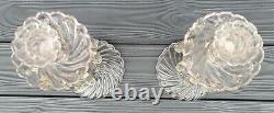 Pair of Fostoria Queen Anne Colony 18 1/2 Candle Holders Candlesticks