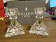 Pair Of Waterford Crystal Lismore 4 Candle Holders Candlesticks New In Box