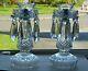 Pair Of Waterford Crystal Lustre Candlesticks Candle Holders Candelabra