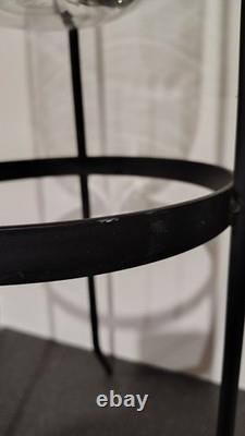 PartyLite Original Seville 3-Wick Candle Holder Stand And Glass Hurricane