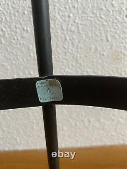 PartyLite Seville 3 Wick Glass Candle Holder Wrought Iron Stand Retired Rare HTF
