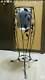 Partylite Verona Candle Stand And 3 Wick Glass Vase. Rare Retired. Preowned