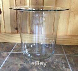 Partylite Glass Replacement Seville for 3 Wick Candle Holder Hurricane Retired