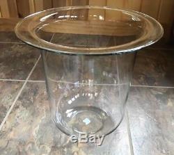 Partylite Glass Replacement Seville for 3 Wick Candle Holder Hurricane Retired