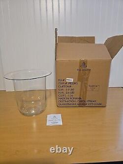 Partylite Original Seville 3-Wick Candle Holder Replacement Glass Hurricane