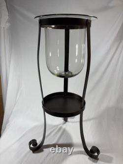 Partylite Original Seville 3-Wick Candle Holder Replacement Glass Hurricane