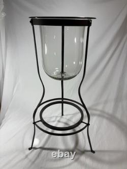 Partylite Original Seville 3-Wick Candle Holder Replacement Glass Hurricane