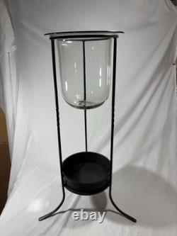 Partylite Original Seville 3-Wick Candle Holder Replacement Glass Hurricane