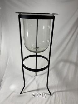 Partylite Original Seville 3-Wick Candle Holder Replacement Glass Hurricane