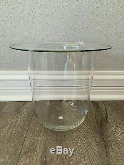 Partylite Original Seville 3-Wick Candle Holder Replacement Glass Hurricane Reti