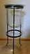 Partylite Seville 25 Blown Glass 3-wick Candle Holder With Stand Retired