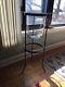 Partylite Seville 3 Wick Candle Holder Metal Stand & Glass