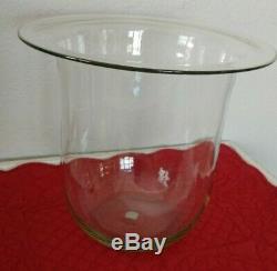 Partylite Seville 3 wick Large Hurricane Replacement GLASS (no stand) EUC