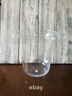 Partylite Seville Replacement Large Glass 3-Wick Candle Holder Hurricane Rare